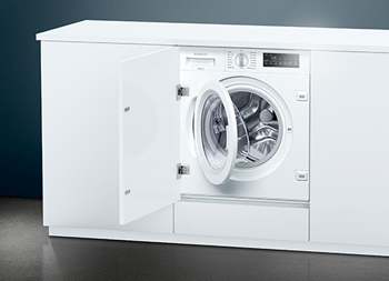 Siemens Einbau-Waschmaschine und Einbau-Waschtrockner