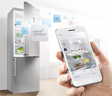 Bosch Kühlgeräte mit Home Connect Funktion