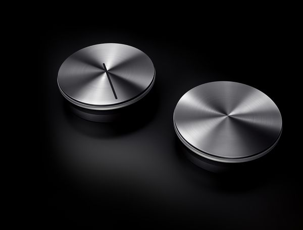 Stainless steel knobs