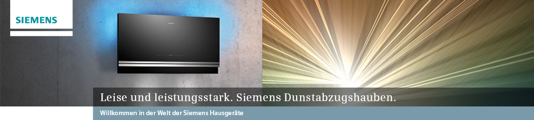 Online-Markenshop für Siemens Dunstabzugshauben