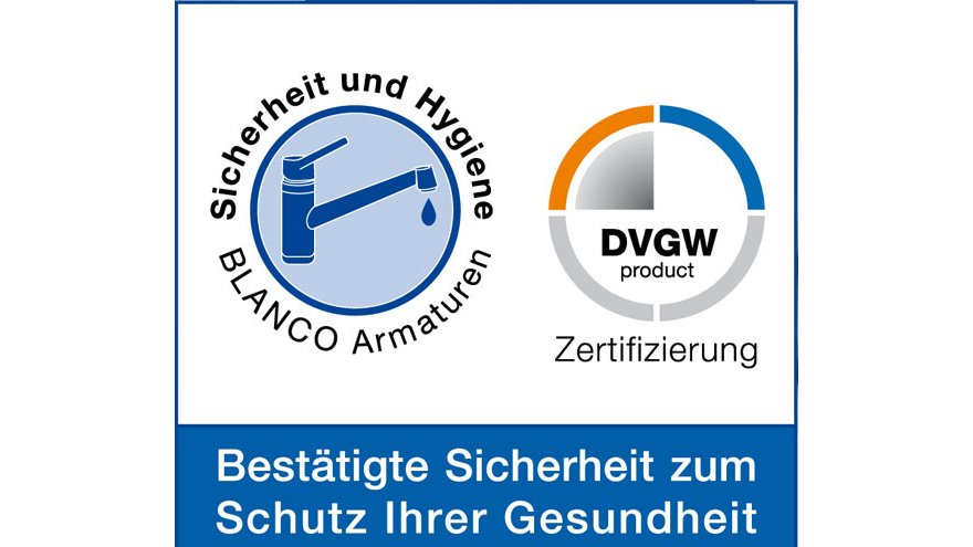 Zertifizierung LGA und DVGW - Armaturen