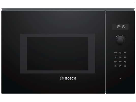 Bosch BEL554MB0 Einbau-Mikrowelle mit Grill Vulkan schwarz