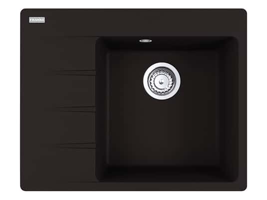 Produktbild: Franke Centro CNG 611-62 A Black Matt - 114.0627.618 Granitspüle Exzenterbetätigung