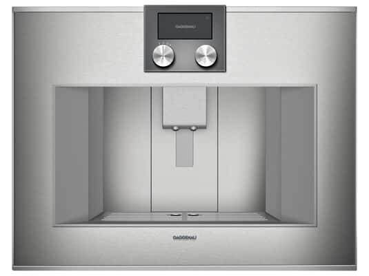 Produktabbildung Gaggenau CM 450 112 Einbau-Espressovollautomat Serie 400 Silber