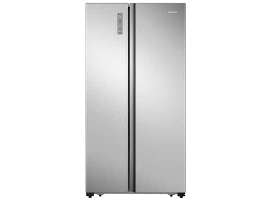 Hisense RS677N4ACC Side by Side Kühl-Gefrier-Kombination Inox Look