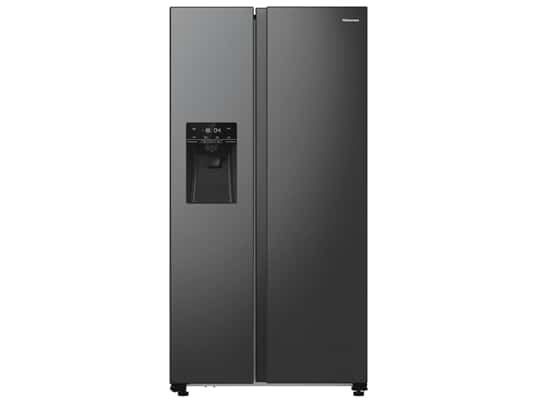 Produktabbildung Hisense RS5P535NTFE Side by Side Kühl-Gefrier-Kombination Schwarz