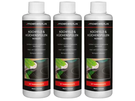 Produktabbildung moebelplus Kochfeld & Küchenspülen Reiniger - 3er Set
