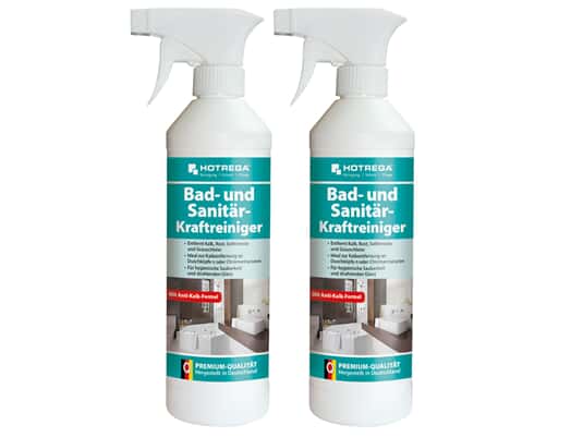 Produktabbildung Hotrega H160450 Bad- und Sanitär-Kraftreiniger - 2er Set