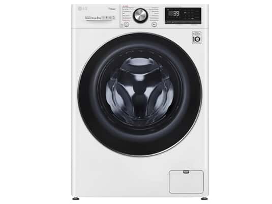 LG F4WV908P2E Waschmaschine Weiß/Schwarz
