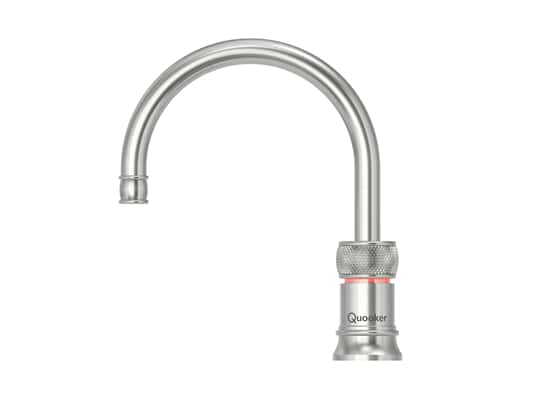 Quooker Pro3 And Cube Classic Nordic Round Rvs Voll Edelstahl Inkl