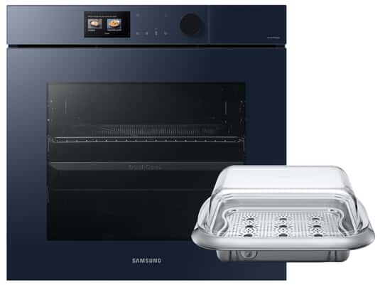 Produktabbildung Samsung Bespoke NV7B7997ADN/U1 Dual Cook Pyrolyse Dampfbackofen Clean Navy - Serie 7