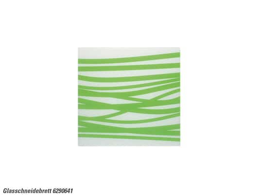 Schock 629064/1 Glasschneidebrett weiß-grün