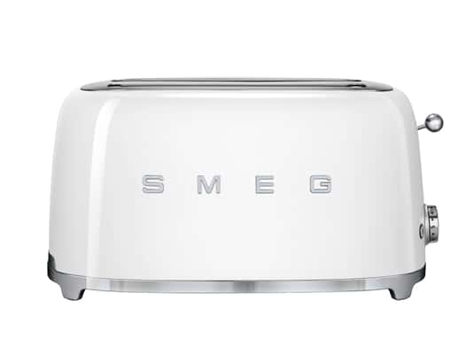 Smeg TSF02WHEU 4-Scheiben-Toaster Weiß