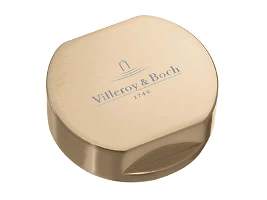 Produktabbildung: Villeroy & Boch 9405 25 03 Abdeckkappe für Doppeldrehgriff Gold