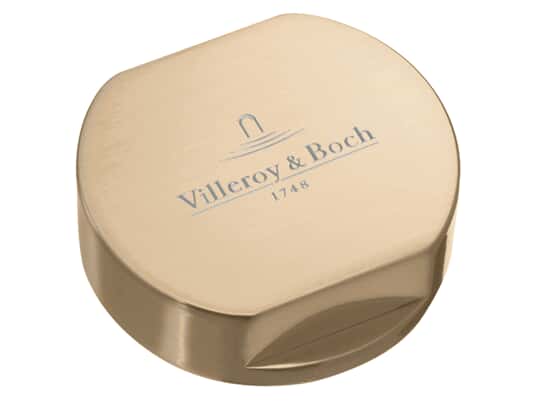 Villeroy & Boch 94052603 Abdeckkappe für Einzeldrehgriff Gold