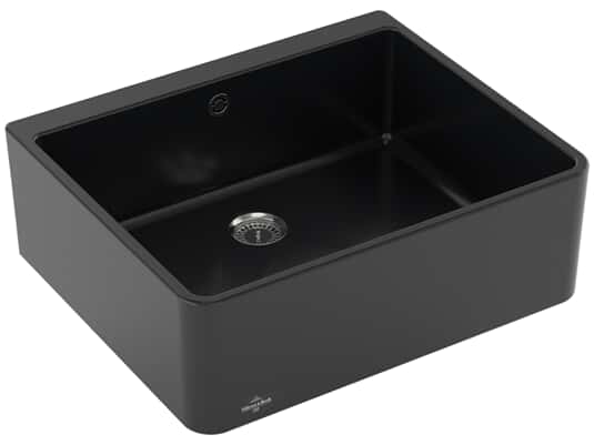 Produktabbildung Villeroy & Boch Spülstein 60 X - 6360 02 R7 Pure Black