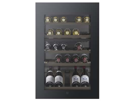 V-ZUG Winecooler V4000 90 -  5110200023 Einbau Weinkühlschrank Spiegelglas Schwarz