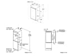 Bosch KIL42VFE0 Einbaukühlschrank Maßskizze 1