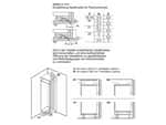 Bosch KIL82VFE0 Einbaukühlschrank mit Gefrierfach Maßskizze 2