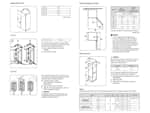 Samsung BRD27723EWW/EG Einbaukühlschrank mit Gefrierschublade - Serie 7 Maßskizze 1