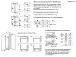 Siemens KI86NNFE0 Einbau-Kühl-Gefrierkombination Maßskizze 2