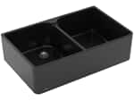 Villeroy & Boch Spülstein 80 X - 6380 01 R7 Pure Black Keramikspüle Handbetätigung