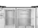 Detail Gefrier- und Kühlbereich Hisense RS818N4TIE Side by Side Kühl-Gefrier-Kombination Inox-Look