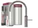 Quooker COMBI+ & CUBE | Fusion Round GME (Gunmetal) inkl. Cube-Filter