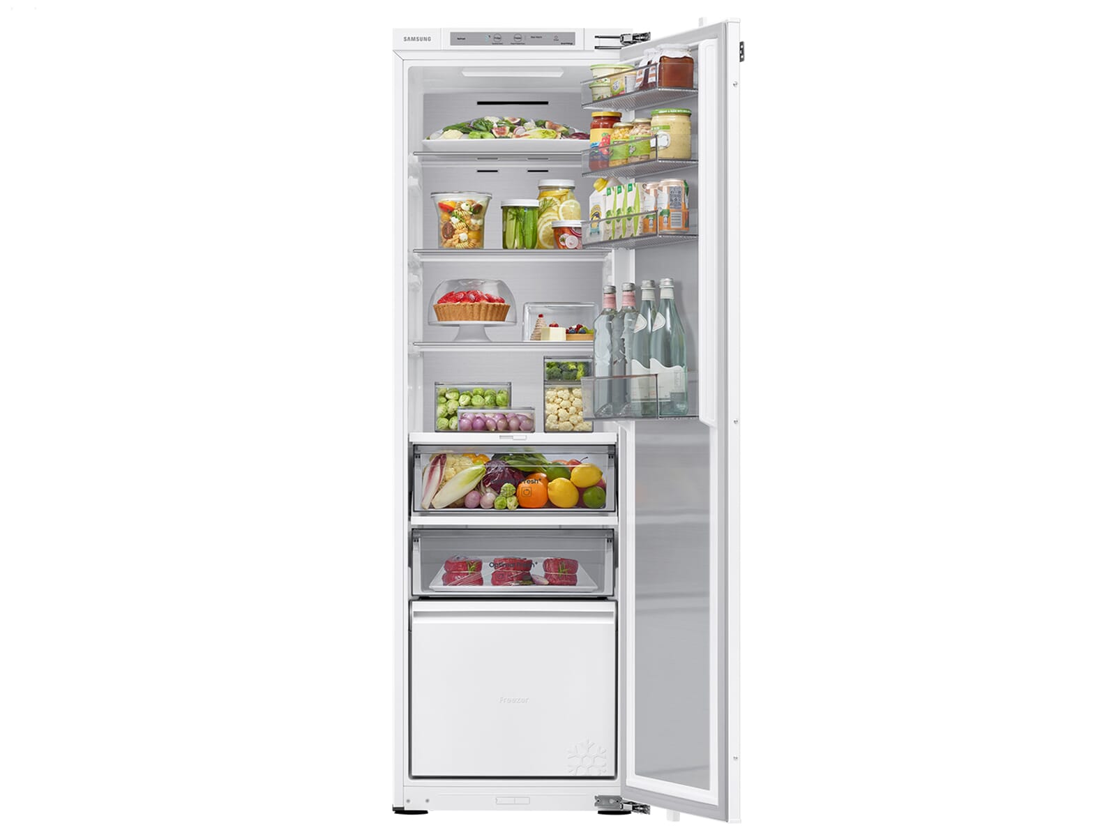BRD27723EWW/EG Samsung mit Gefrierfach Einbaukühlschrank