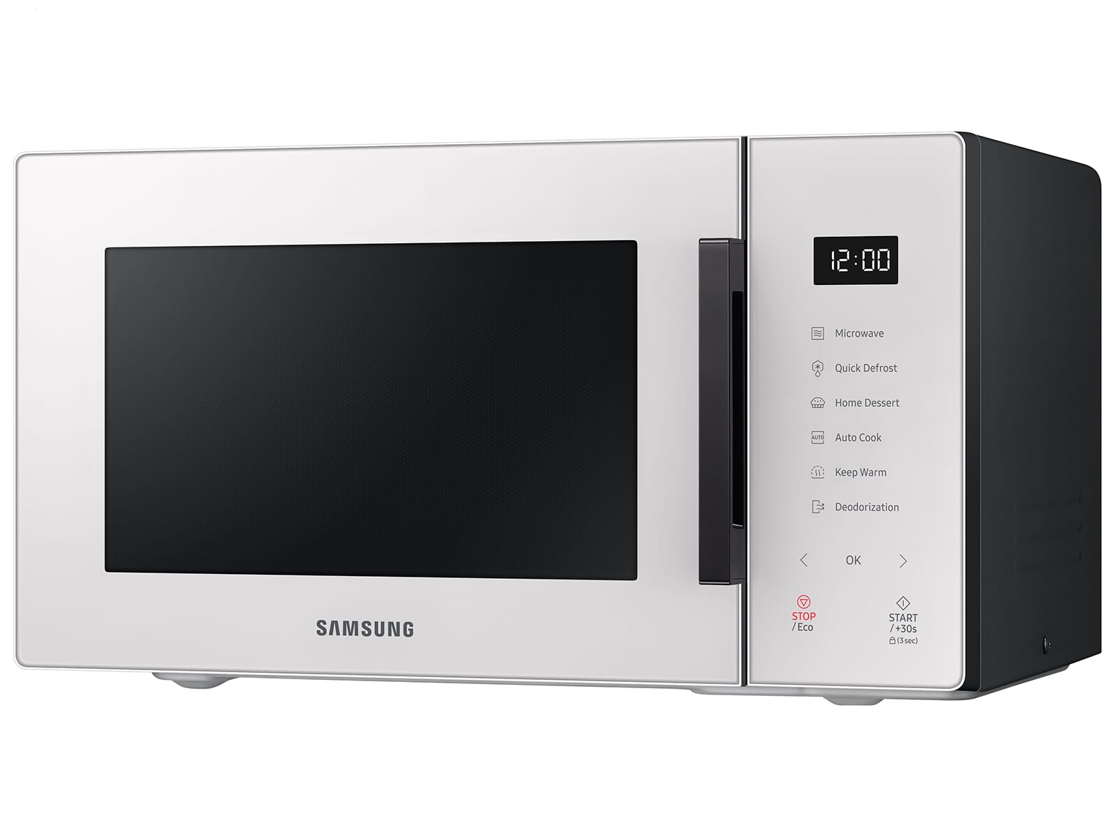 Samsung Bespoke Creme Stand-Mikrowelle MS2GT5018AE/EG