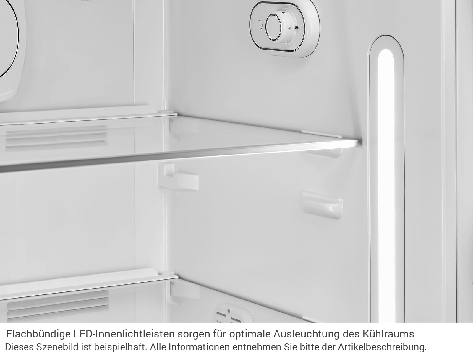 SMEG Kühlschrank mit Gefrierfach 50s Retro Style Pastellgrün FAB28RPG5  hellgrün